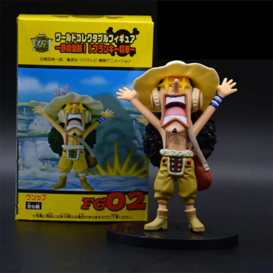 Одна штука 17 см Usopp Аниме фигурки Звездные глаза куклы Коллекционная модель