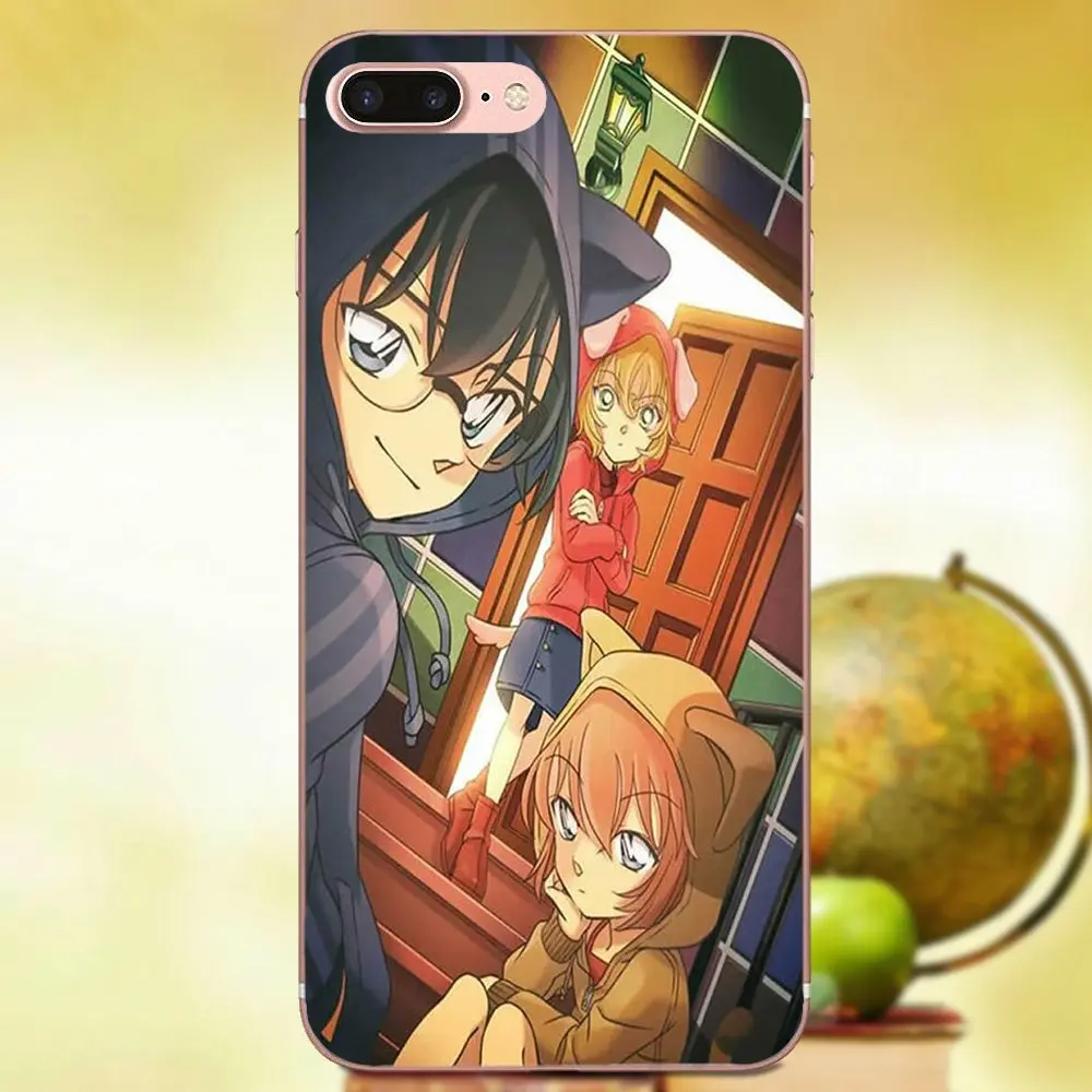 Известный аниме Detective Conan Soft оптовая продажа для HTC 530 626 628 630 816 820 One A9 M7 M8 M9 M10 E9 Plus U11