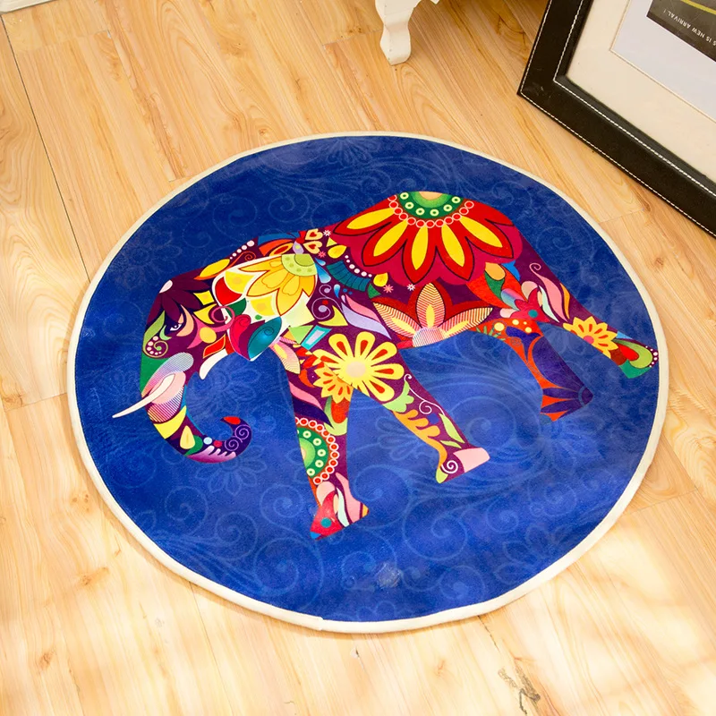 85 см хлопок Ковры круглый играть в игры Коврики ребенка ползать Одеяло двери