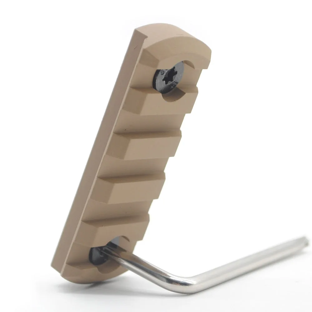 5 слотов алюминиевая Песочная печатная Keymod стандартная Пикатинни Weaver рельсовая