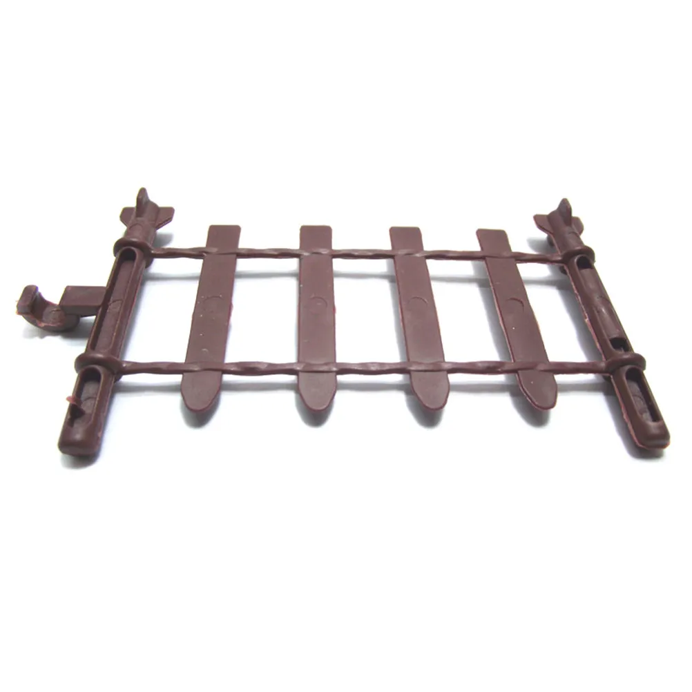 Строительные блоки 10 шт. забор животных аксессуары для пожаротушения детские