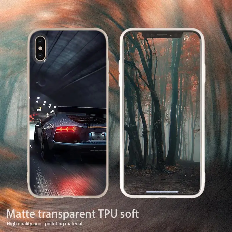 7 soft case Автомобильный скоростной Йокогама дрейф Мягкий силиконовый чехол для телефона чехол для iPhone 11 Pro 7 8 Plus XR XS Max 4 5 5S SE 6 6s Funda Etui чехол s - Цвет: 7 soft case