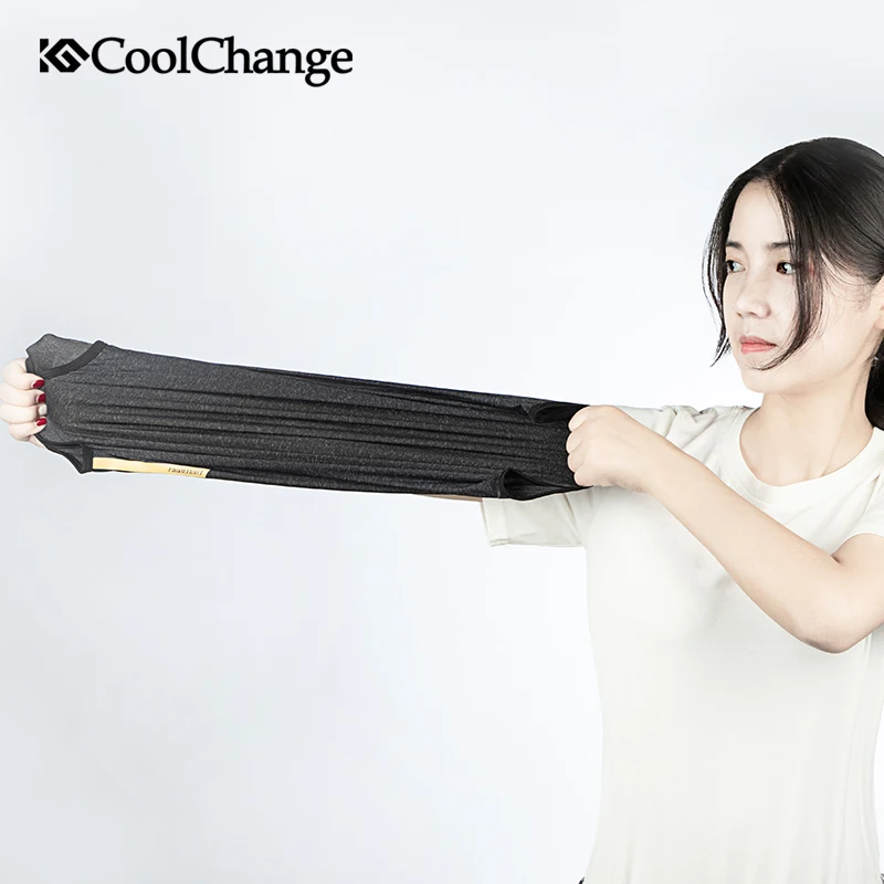 CoolChange Ice тканевая велосипедная маска для лица с защитой от УФ-лучей занятий