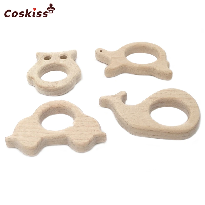 Детский Прорезыватель для зубов сделай сам из органического натурального бука