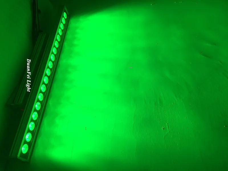 (Flightcase) 10 шт. светодиодный светильник для мытья RGBW 18x10 Вт Outdor настенный ip65 бар DMX lyre