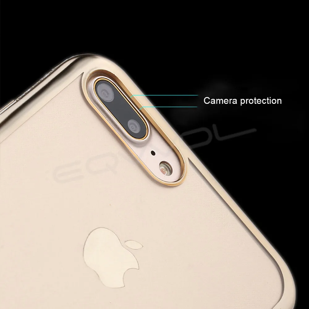 Eqvvol Luxury Diamond Glitter Phone Cases For iPhone X 8 7 6 6S Plus Rhinestone TPU Silicone Cover Case 10 Shells |