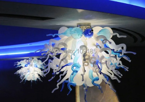 

Coffee Bar Decorative 120v/240v LED Source Handicraft Art Deco Murano Glass Chandelier Lamps