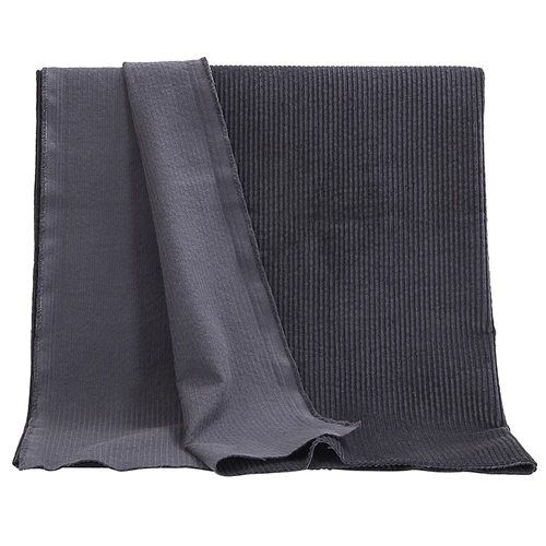 Dark gray 145x50 см простая хлопковая Вельветовая полностью хлопковая ткань DIY Детская одежда Одежда для украшения дома 4400 г/м - Цвет: Dark gray