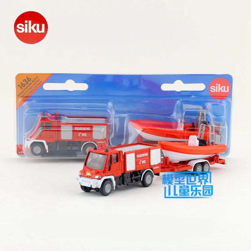 Игрушечный автомобиль Siku 1636 модель из литого металла в масштабе 1:87 пожарная