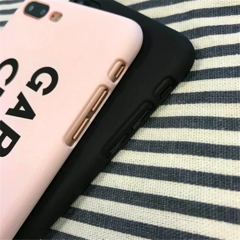 Мода смешно буквы Телефон чехол для iPhone 6 S 7 8 плюс тонкий Матовый Жесткий PC задняя