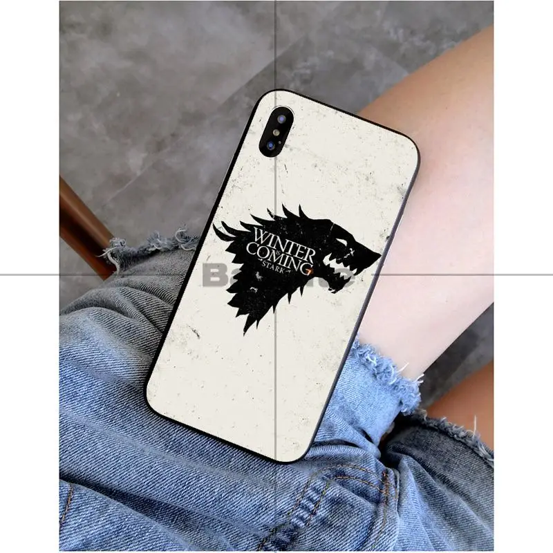 A2 Babaite Игра престолов Новинка чехол для телефона Fundas чехол для iPhone X XS MAX 6 6S 7 7plus 8 8Plus 5 5S XR - Цвет: A2
