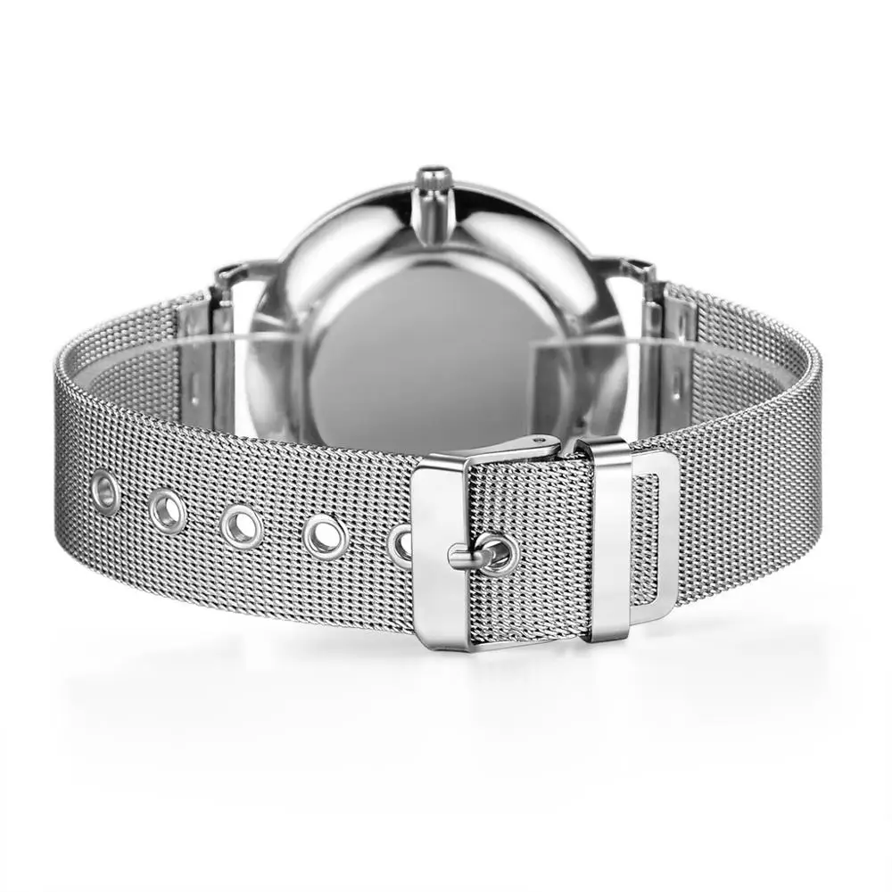 Мужские ультратонкие часы в стиле милитари Роскошные Кварцевые с градиентным