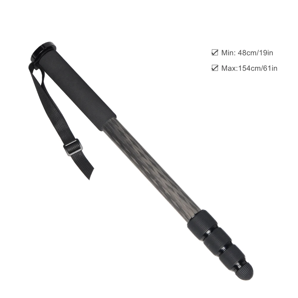 Штатив для камеры MINIFOCUS штатив из углеродного волокна 4 секции Ручной