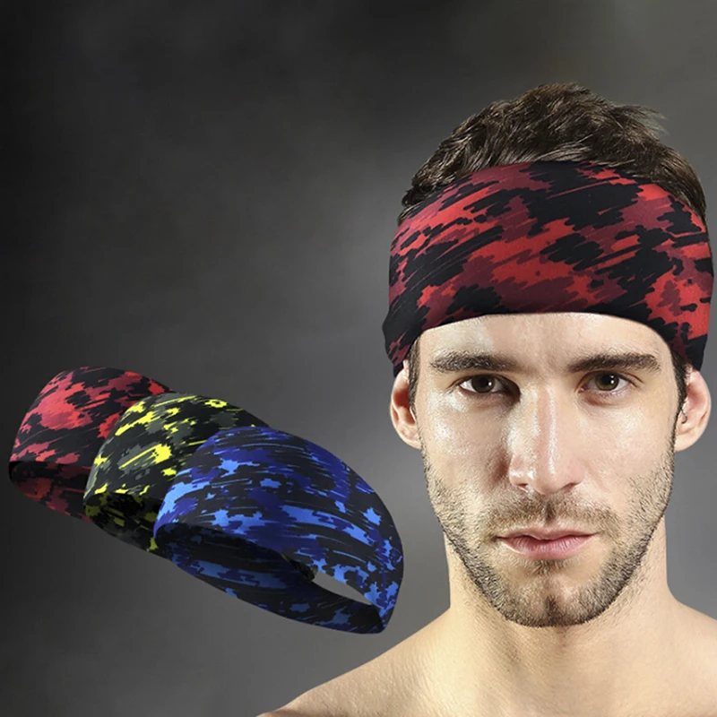

Anti-Sweat Breathable Tennis Fitness Running Head Men & Women Overgrip Bandage Quick-dry Sweatband Outdoor Sport Headband