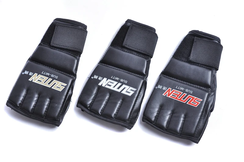 Высококачественные Боксерские перчатки Guantes de boxeo на полпальца боксерские