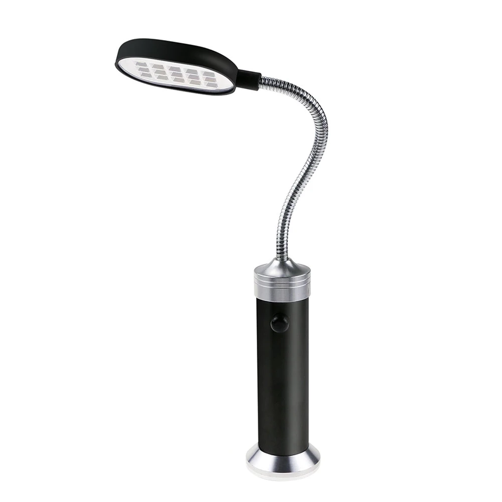 

NEW Barbecue Grill Light with Magnetic Base Super Bright 15 LED Lights Flexible Gooseneck BBQ Light