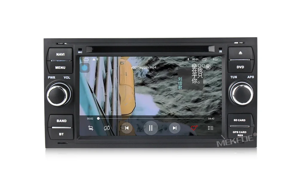 MEKEDE 1024X600 2+ 32G 2 Din Android 9,1 автомобильный dvd мультимедийный плеер gps для Ford Mondeo Focus Transit C-MAX S-MAX Fiesta Автомагнитола
