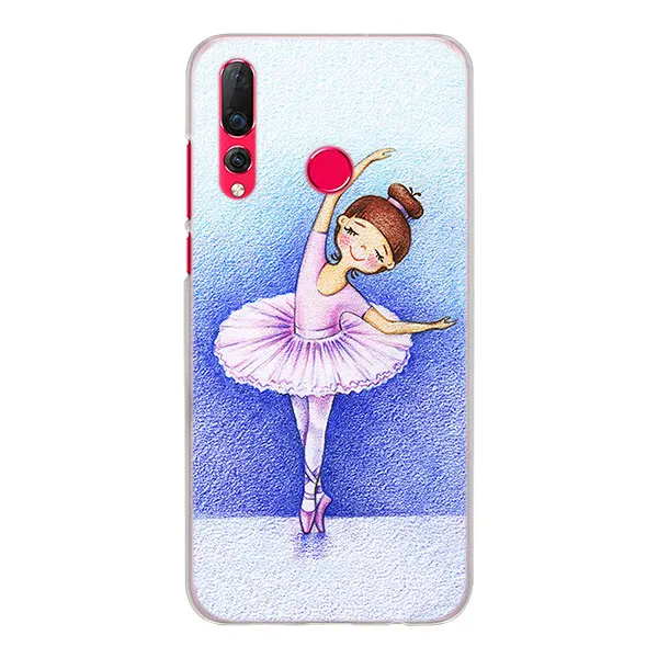 15 Балерина Танцы Девушка чехол для huawei Nova 3 3i 3e 4 коврики 10 20 Lite P20 Lite Жесткий пластиковый Чехол - Цвет: 15