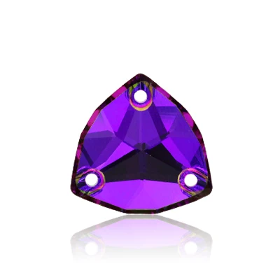 Violet Blue Стразы с плоской задней частью, хрустальные стразы для украшения свадебного платья/аксессуаров для одежды - Цвет: Violet Blue