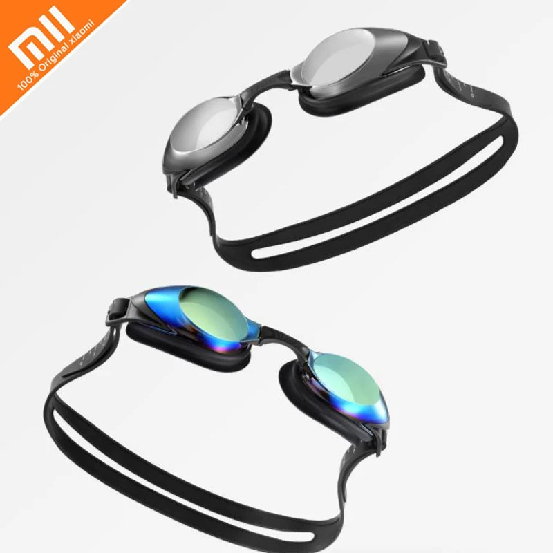 Оригинальные xiaomi mijia облачные плавательные очки HD анти противотуманные носовые