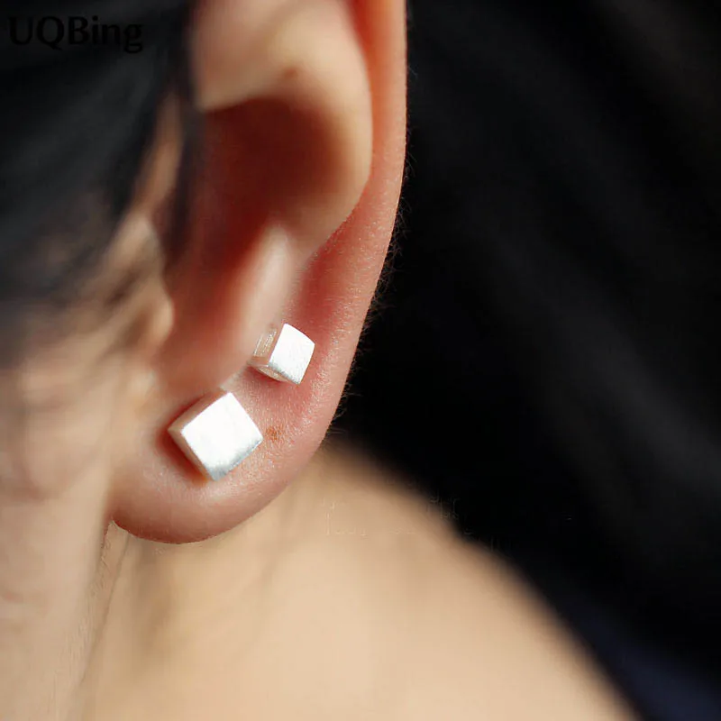 Женские серьги гвоздики из серебра 925 пробы|earrings light|earrings onyxearrings 18k |