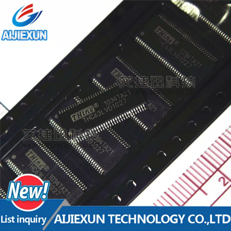 

10Pcs THC63LVD1027 TSSOP64 85MHz 10Bits Dual LVDS Repeater 100%New and original