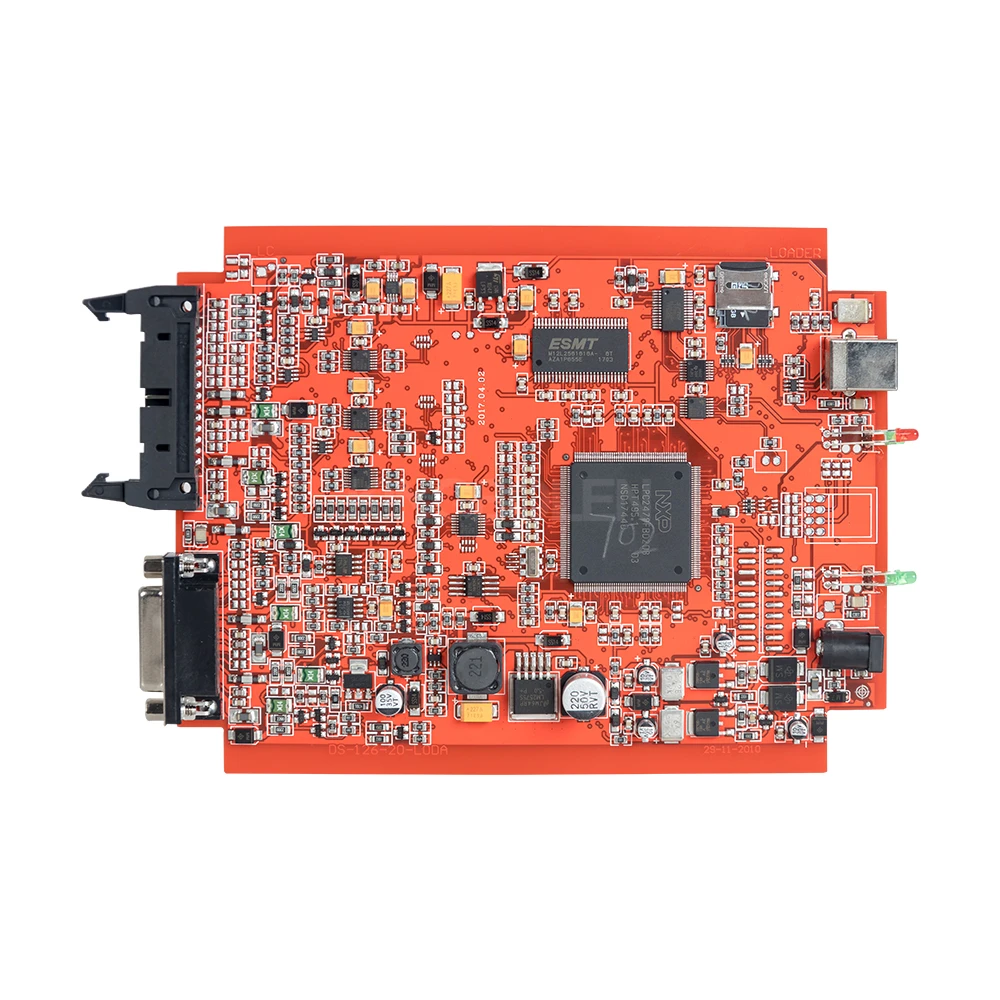4 LED KTAG V7.020 ЕС онлайн версия V2.25 K TAG мастер с Красной печатной платой без