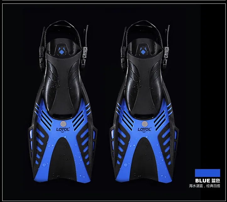 

Swimming flippers adjustable flippers adult swim fins long flippers flippers diving equipment