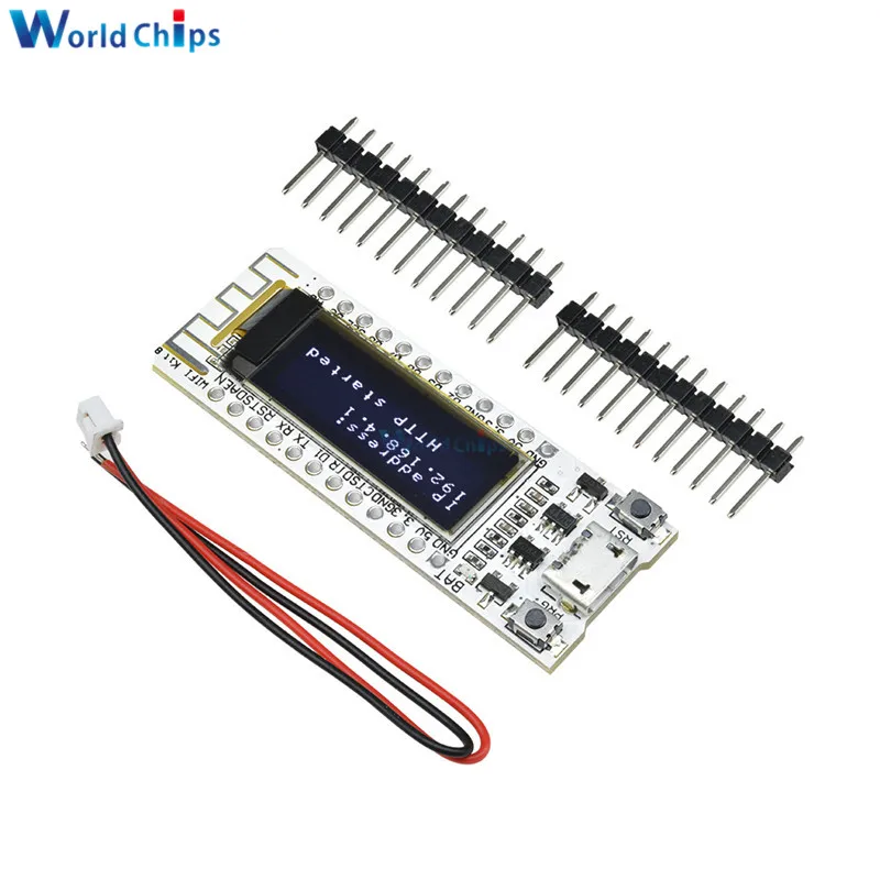 ESP8266 wifi чип 0,91 дюймов OLED CP2014 32Mb Flash ESP 8266 модуль Интернет вещей плата PCB для NodeMcu для Arduino IOT