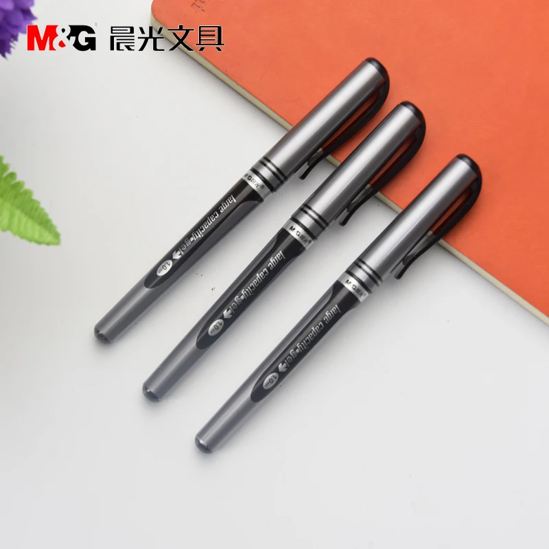 

12PCS M&G AGP13604 Gel Pen 1.0mm Black Stroke Pen Signing Pen