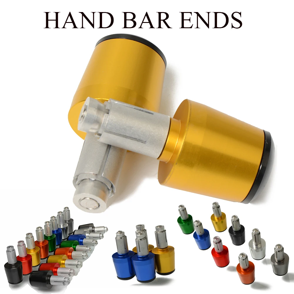 

7/8 22MM Motorcycle Aluminum Handlebar Hand Bar Ends FOR Bmw R 1150 GS F 800 R R 1200 GS Yamaha R1 R6 R25 XJ6 MT-07 MT-09 MT-10
