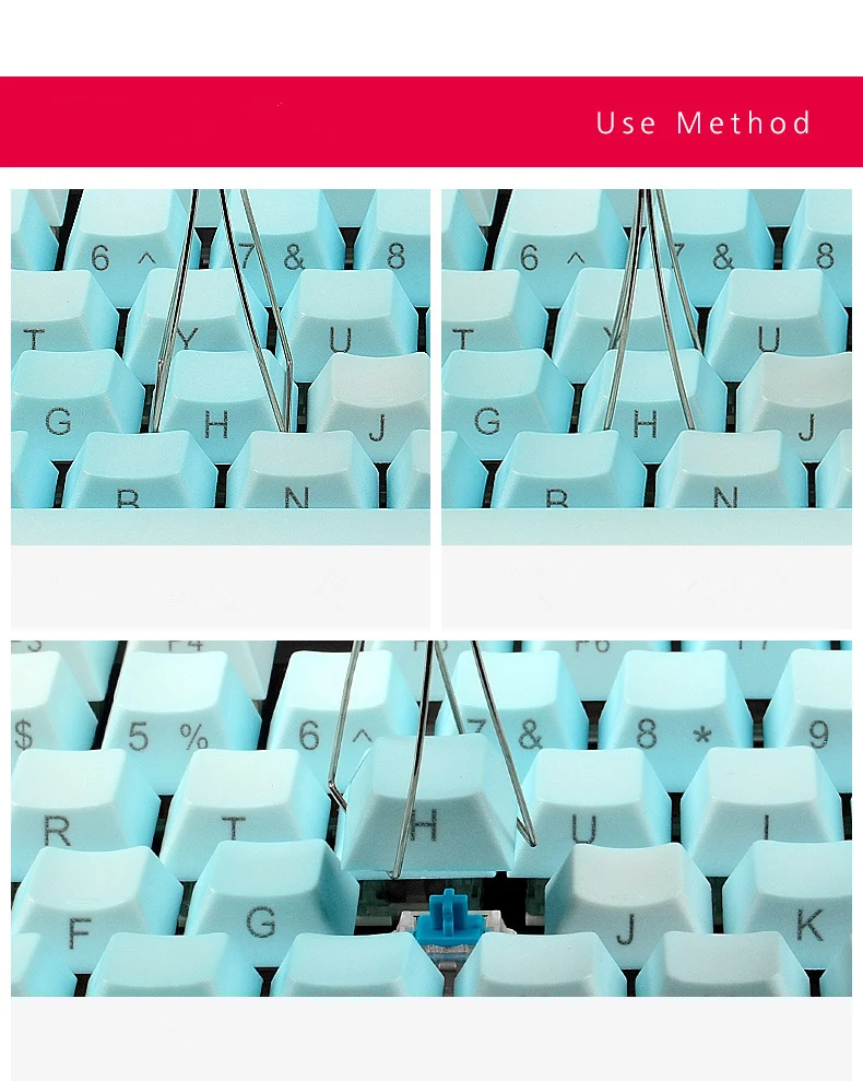 Механическая игровая клавиатура keycap puller MX Переключатель puller