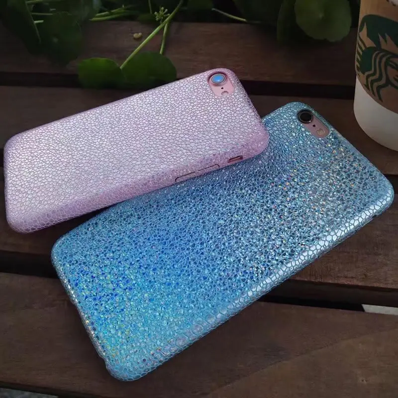 UVR Pretty Glitter Sparkle Rose Gold Pink Blue Silver Red Case Coque for iPhone 6 6S Plus 7 5 5S Ultra thin Soft Cover Capa | Мобильные