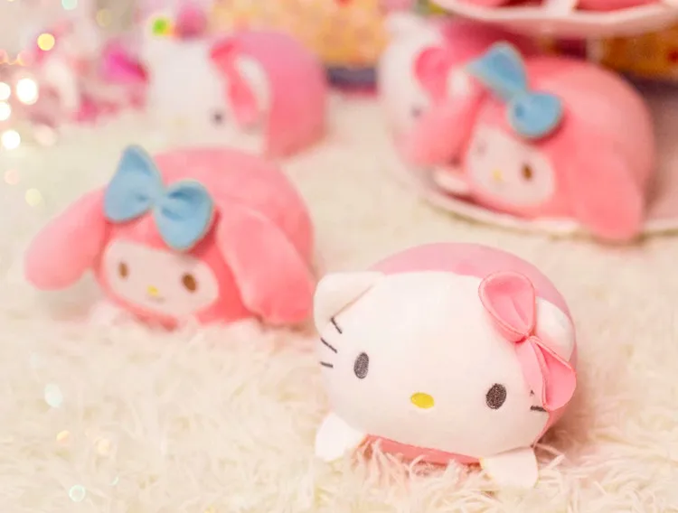 Супер милый ЦУМ Cinnamoroll большие уши собака мелодия мультфильм кукла подушка, плюшевые игрушки в 1 мешок для детей Подарки для девочек