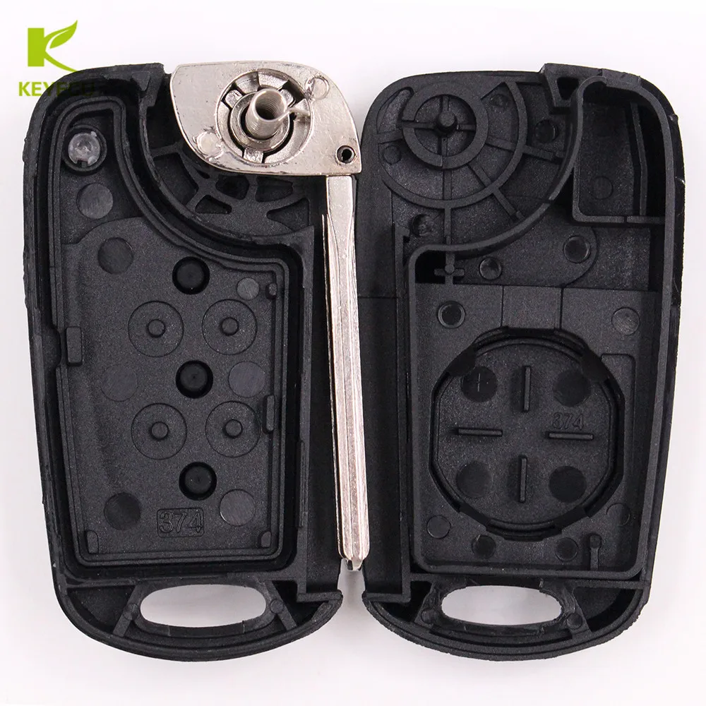 Раскладной чехол KEYECU Reolacement с откидной крышкой и дистанционным управлением для