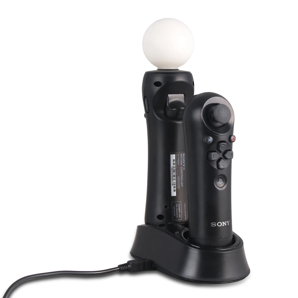 Зарядная док станция с двойным контроллером для Playstation Move/PS3|Запасные части| |