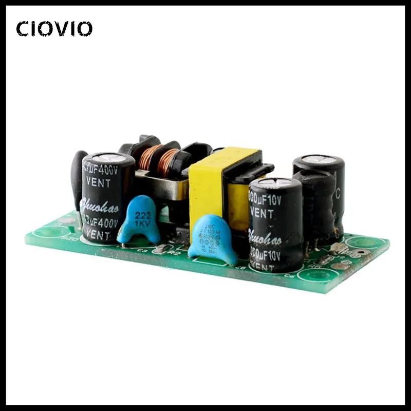 AC-DC 5V 1A 1000mA преобразователь напряжения понижающий адаптер модуля трансформатор с