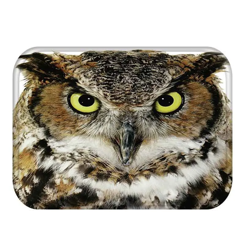 Нескользящий замшевый ковер С Рисунком Тигра собаки совы кота 1 шт. 40*60 см дверные