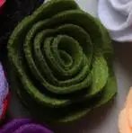 10 шт./партия, 1,5" войлочная розетка с листьями цветов, повязка на голову" сделай сам "цветок, миниатюрные цветы свадебные подвязки - Цвет: dark green