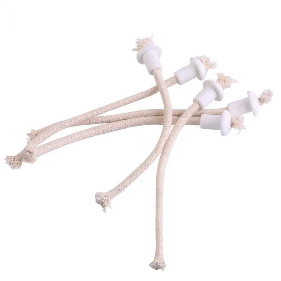 7 шт. масляная лампа Фитили Керамика держатели фонарь бутылки вина масло фитиль