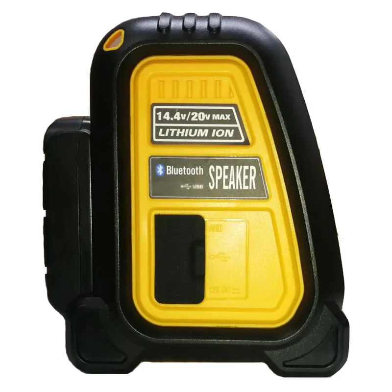 Bluetooth динамик mp3 плеер усилитель звука 15 Вт для DeWalt Makita Milwaukee Bosch литий ионный