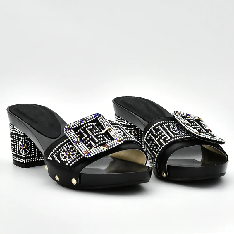 Latest Design Italian Shoes with Matching Bags High Quality and To Match Nigerian Women Wedding Bag Sets | Обувь
