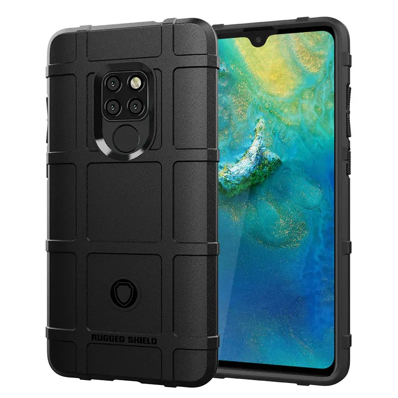 Чехол для Huawei Mate 20 чехол Pro противоударный армированный мягкий кожаный из ТПУ huawei