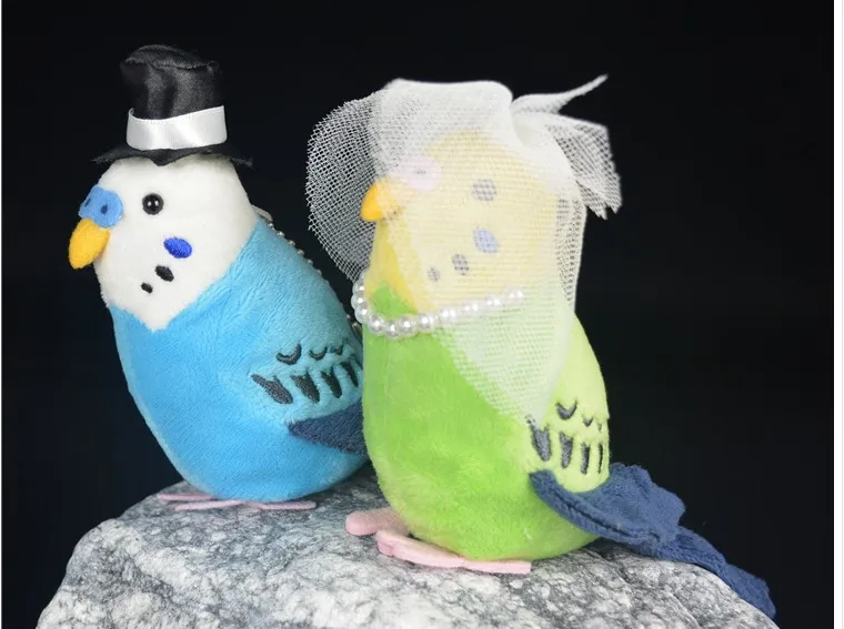 2021 горячая Распродажа мини Budgerigar Птица Животное плюшевая игрушка попугай