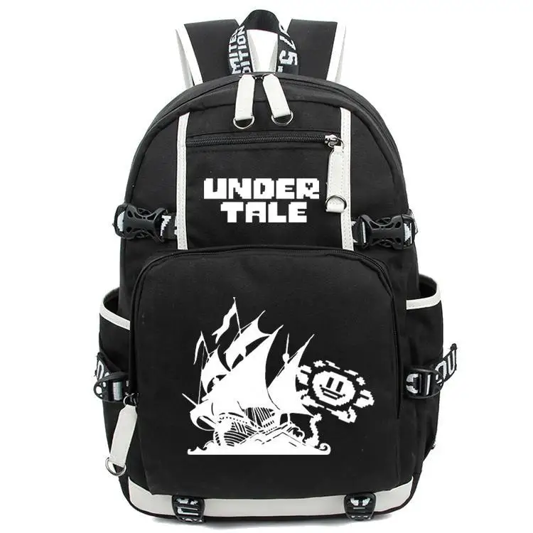Новая игра Undertale рюкзак Sans Студенческая школьная сумка Bookbag Подростковая сумка для мальчиков и девочек рюкзаки для ноутбука дорожные сумки на плечо - Цвет: Undertale 03