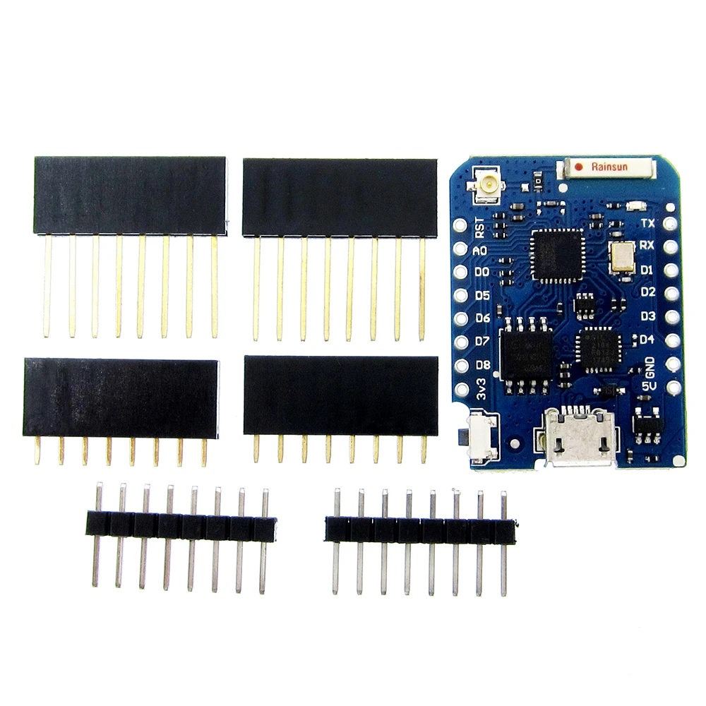 (X42) WeMos D1 Mini ESP8266 Wi Fi плата модуля Pro 16 м байт внешняя антенна WIFI IOT макетная