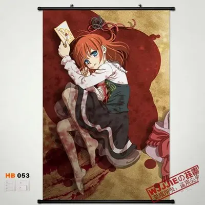 Аниме Umineko no Naku Koro ni Beatrice Lambda домашний декор плакат настенная прокрутка | Дом и сад