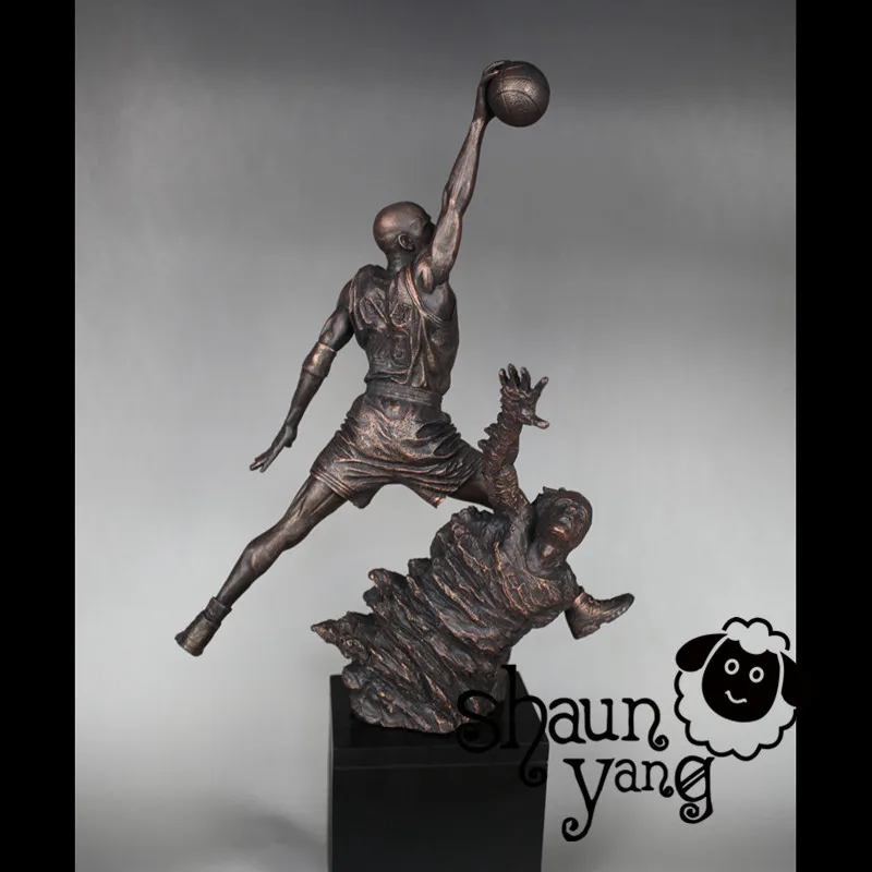 Классные! JORDAN 23 Майкл Джордан H50cm Dan Bulls Соединенные центр Статуя куклы подарок на день рождения праздник