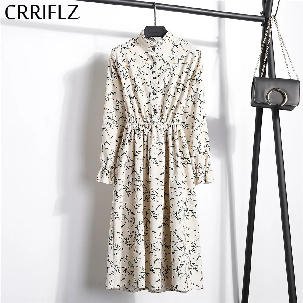 Женское винтажное вельветовое платье трапециевидной формы с высокой эластичной - Фото №1