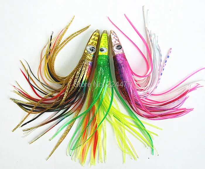 6 5 дюймов 42 г морская рыболовная блесна для троллинга юбка осьминога Приманка в